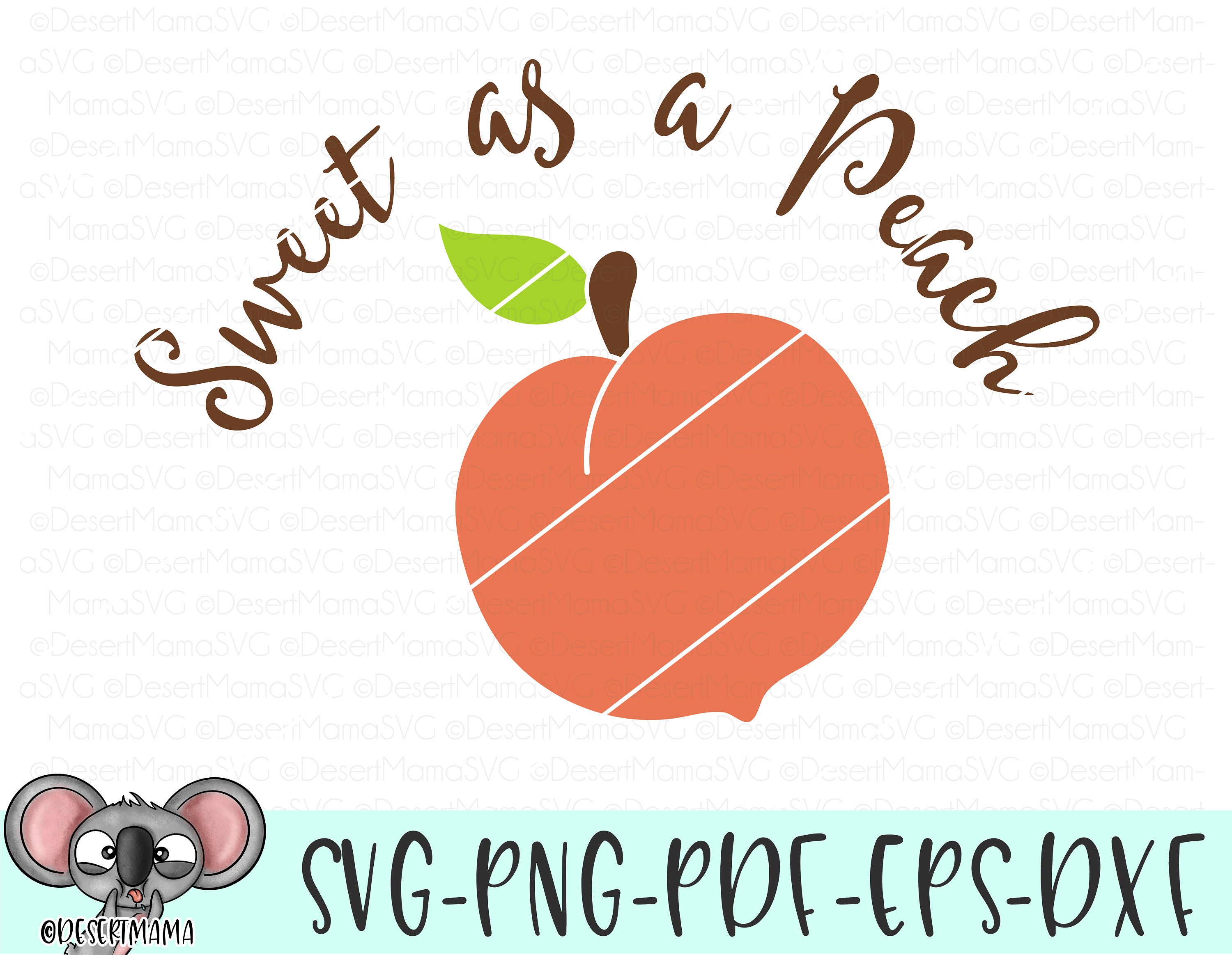 Free Free 108 One Sweet Peach Svg SVG PNG EPS DXF File