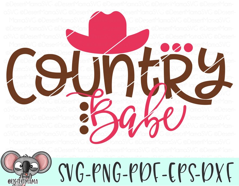 Download Country babe svg eps dxf png cricut cameo scan N cut | Etsy