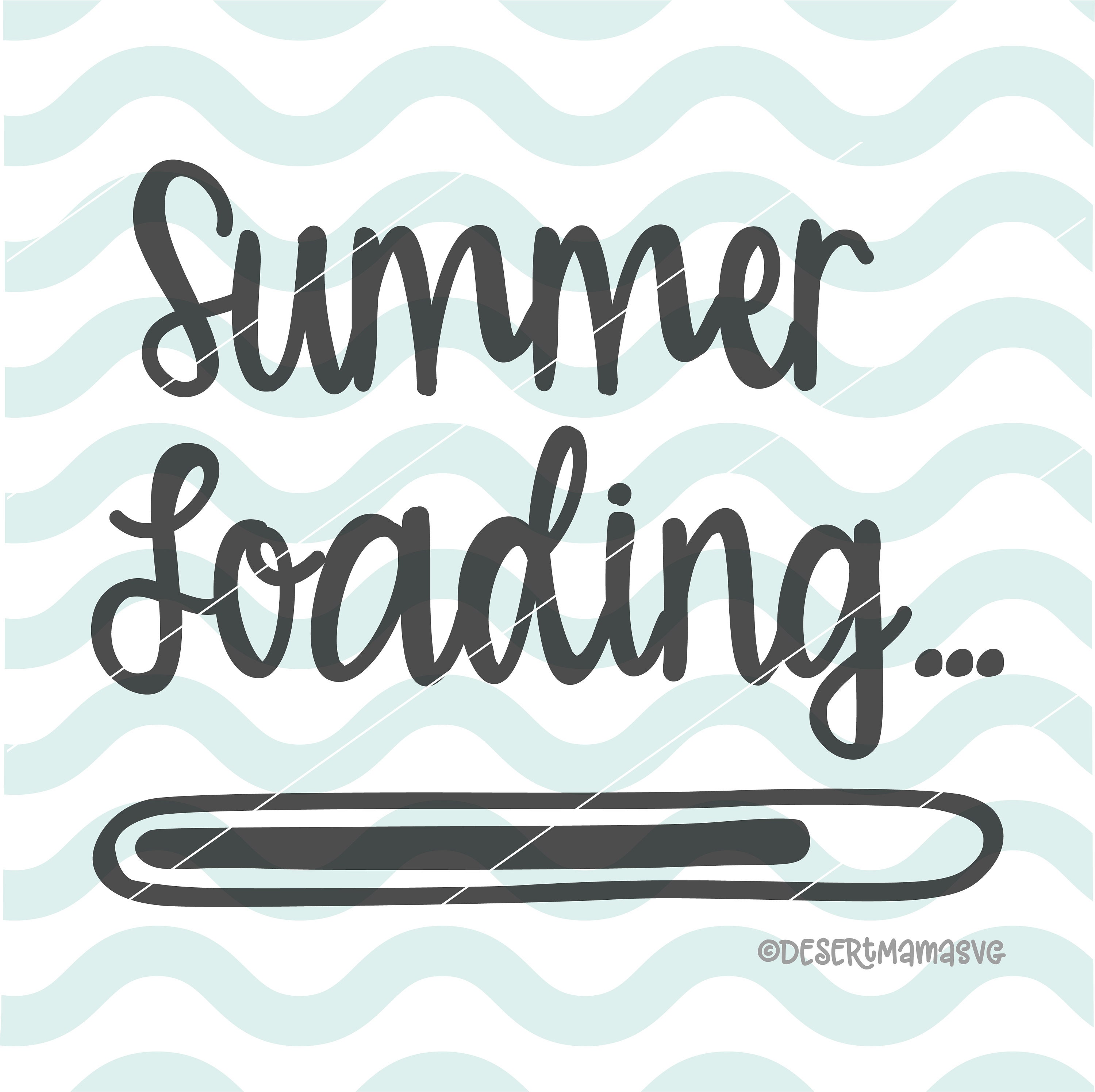 Download Summer Loading svg eps dxf png cricut cameo scan N cut | Etsy