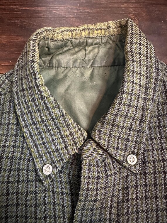 Pendleton Vintage Short Sleave Button Up Wool Pla… - image 4