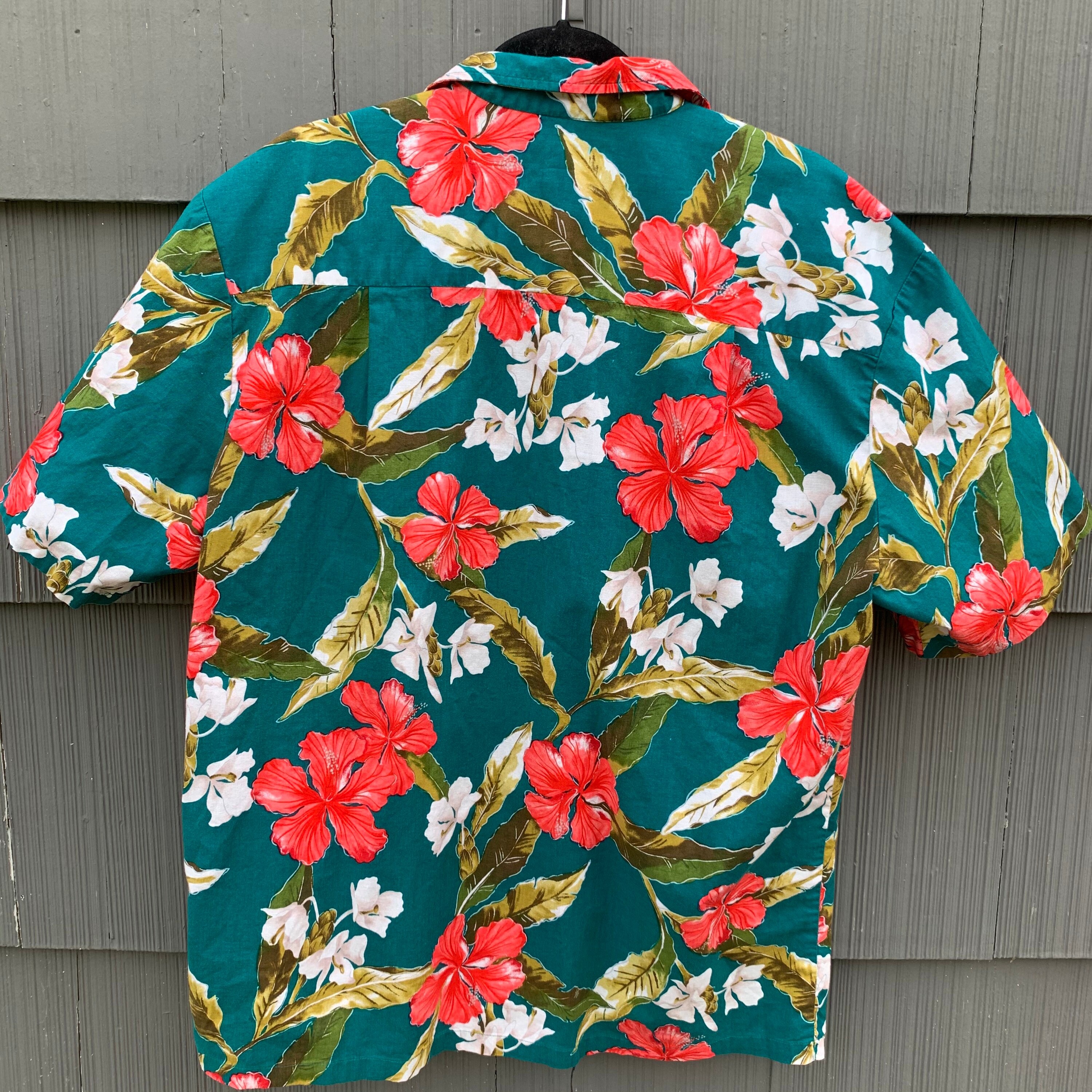 トップス LADMUSICIAN DECHINE BIGSHIRT RAIN FLOWER LAD MUSICIAN [ラッドミュージシャン] DECHINE FLOWER BIG SHIRT