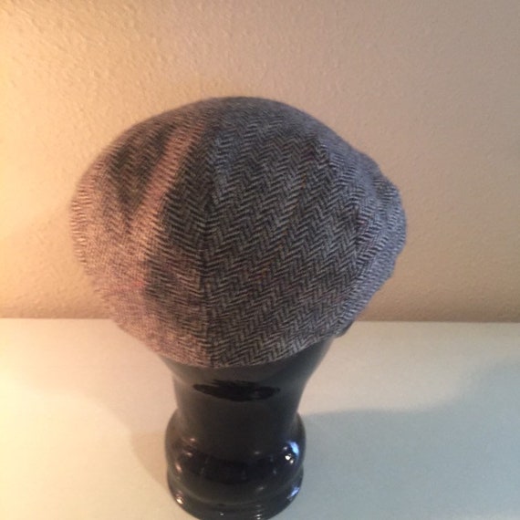 Vintage Tan Gray Donegal Irish Wool Tweed Motorin… - image 7