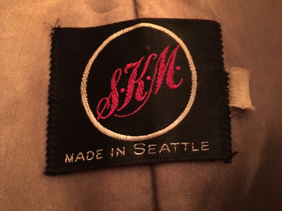 SKM Made In Seattle Vintage Brown Tan Leather But… - image 7