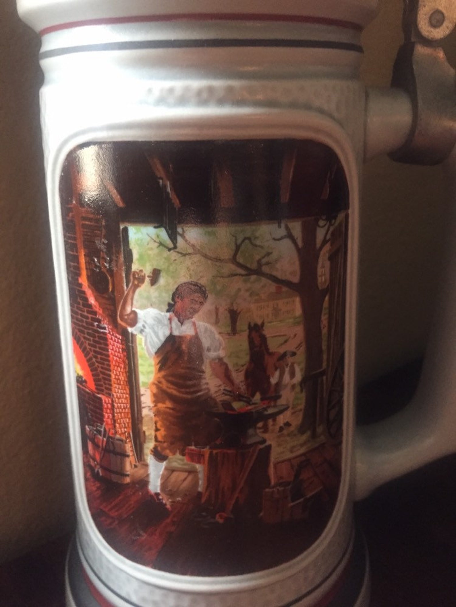 Avon Antique Vintage Ceramic Beer Stein Collectable Handmade Pottery