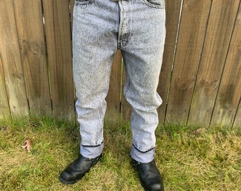 Levi's 501 USA製 80前期 1985年7月製造 W33 L30 Vintage Levi's W33 X L30 501 1980's Original Riveted Acid
