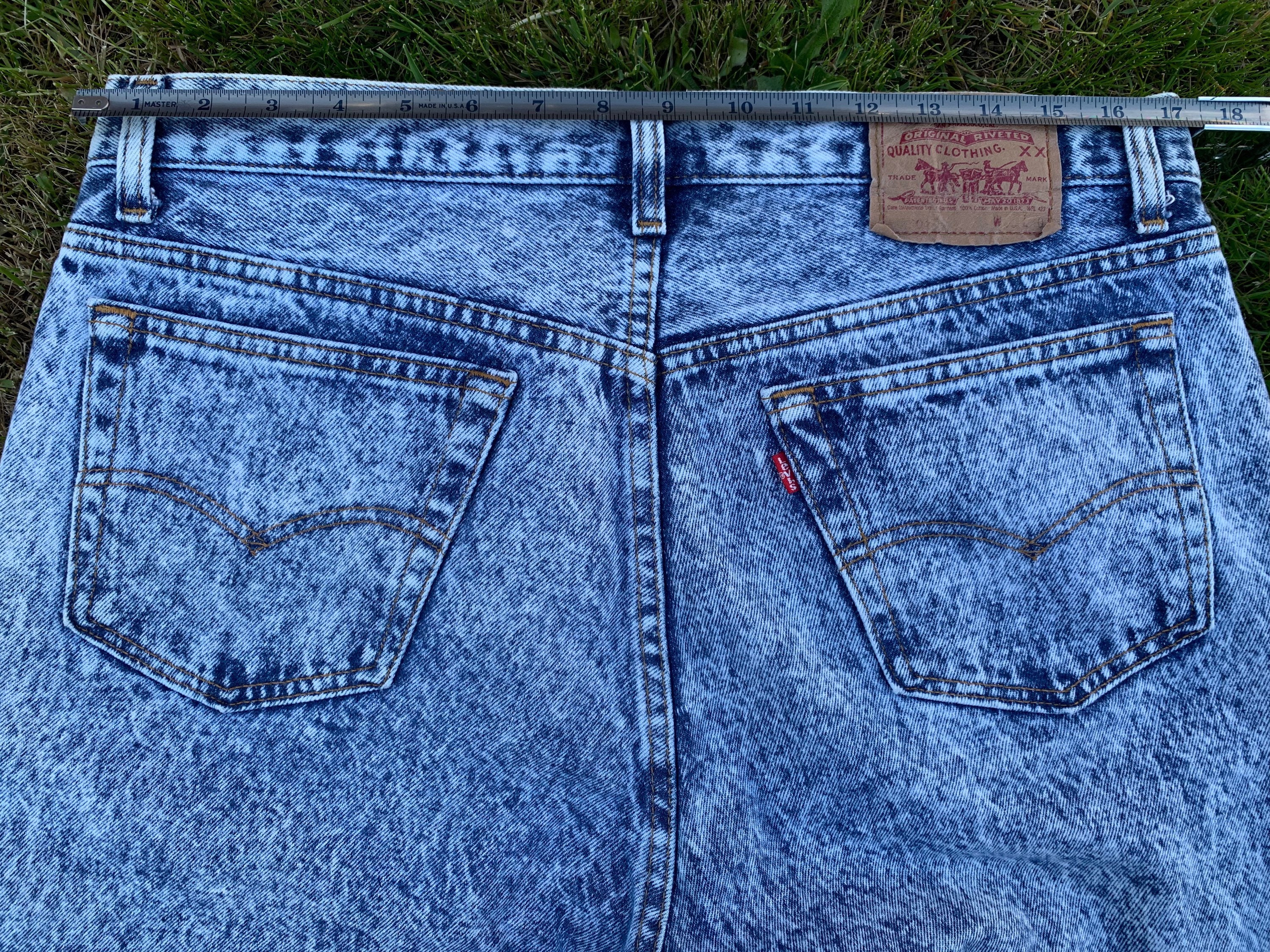 Vintage Levi's W36 X L30 501 1980's Stone Wash Blue Original Vintage Levi's W36 X L30 501 1980's Stone Wash Blue Original