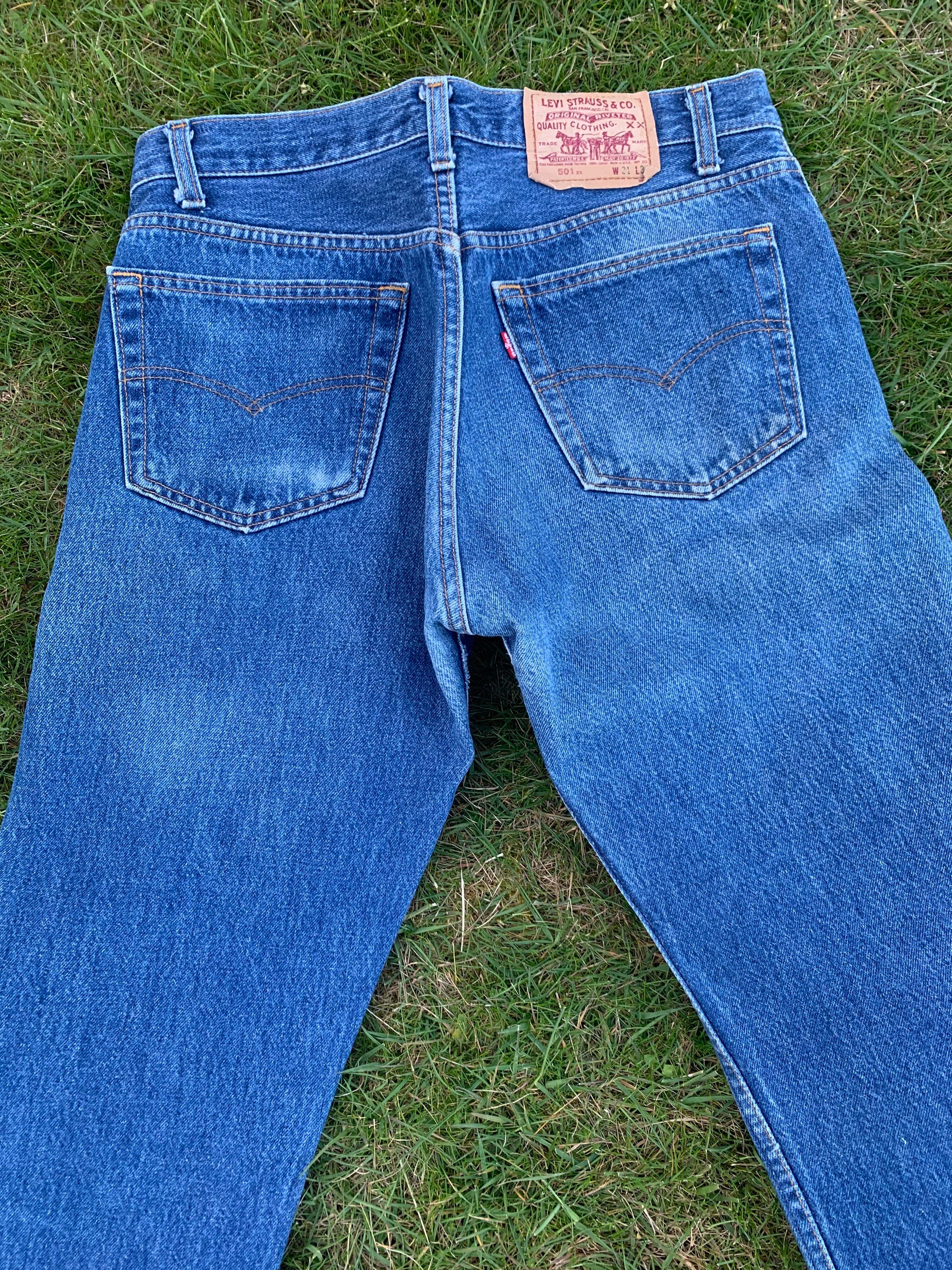 ⭐️【最終】80's Levi's 501 USA W31 L34オリジナル Levi's501 W34×L34 ブラック | CUSTOM FEVER