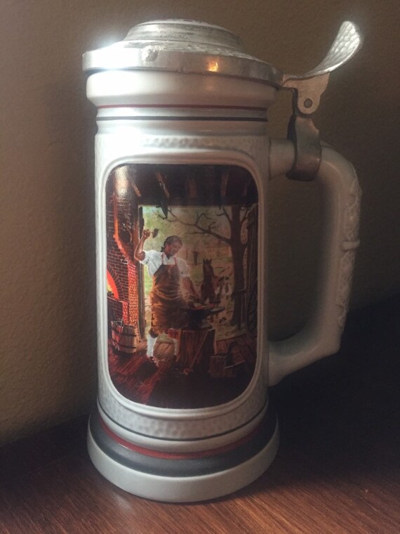 エイボン アンティーク ヴィンテージ 陶器 ビールジョッキ