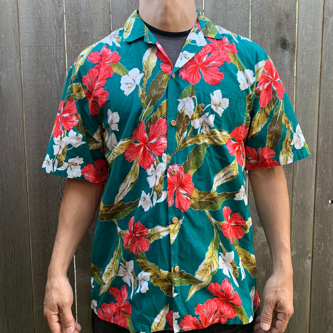  Fuck Letter Pattern Men Hawaiian Shirt Short Sleeve