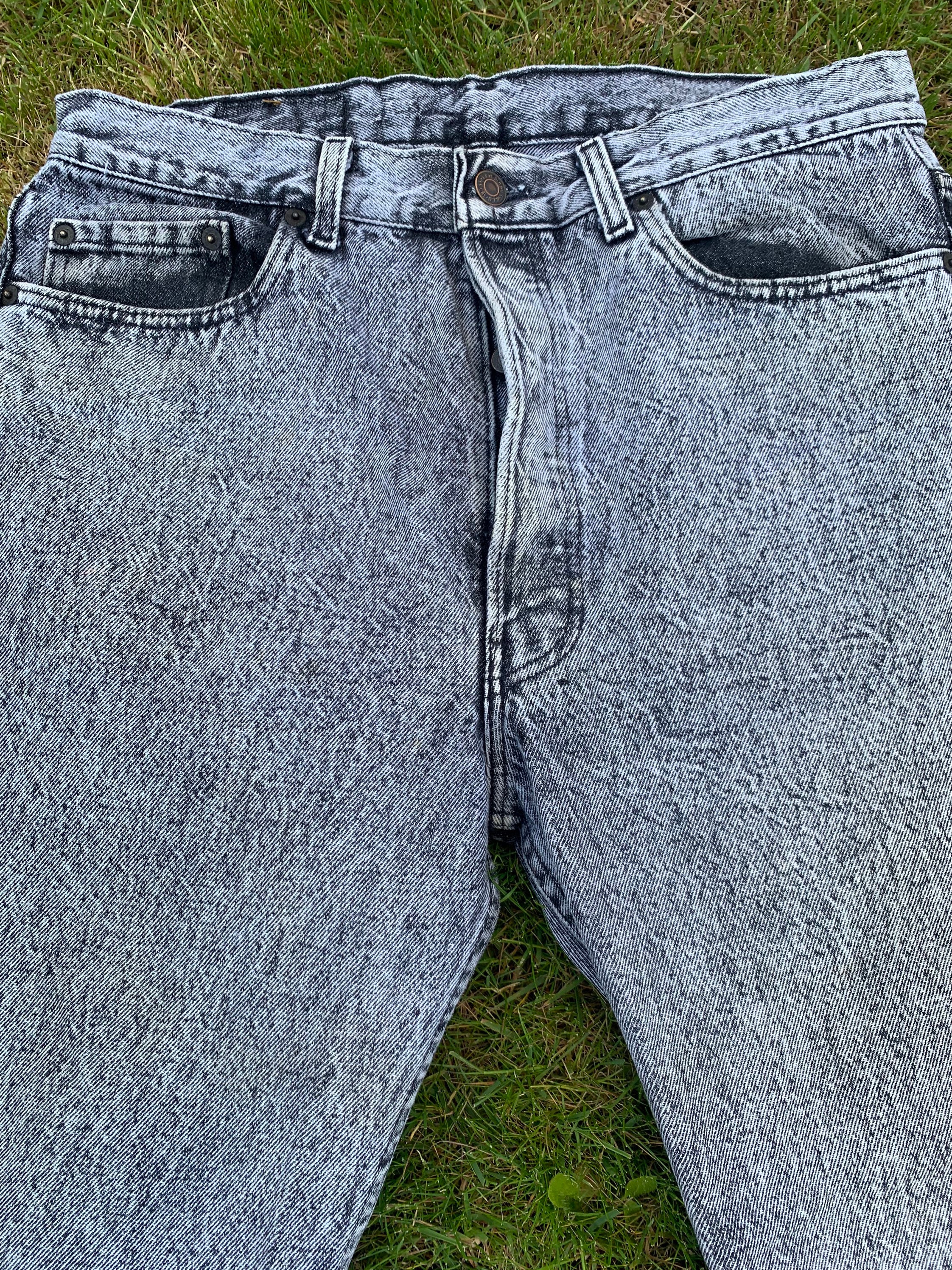 Levi's 501 USA製 80前期 1985年7月製造 W33 L30 33X30 Levi's 501 Vintage Denim Jeans Made in USA in 1985 - Etsy