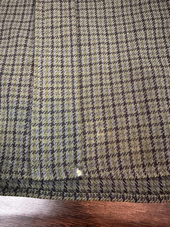 Pendleton Vintage Short Sleave Button Up Wool Pla… - image 7