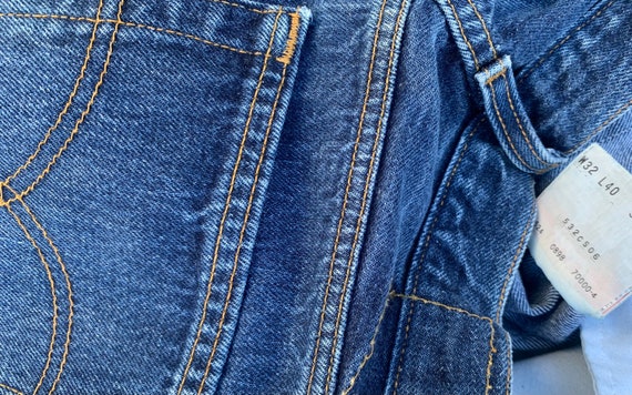 Vintage Levi's W32 x L40 Original Riveted 501 Med… - image 7