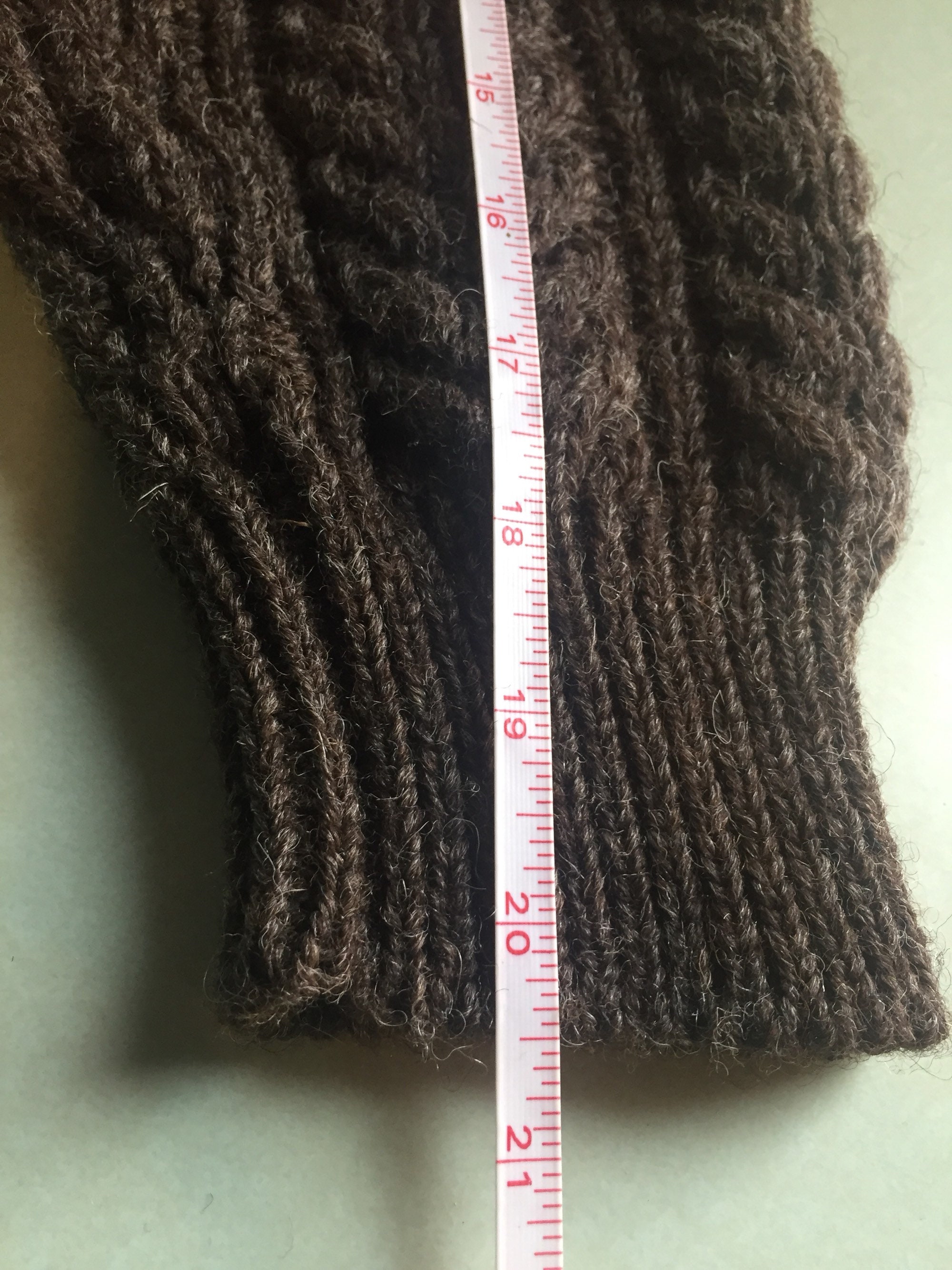 5HC314 KERRY TRADITIONS ウールニット Vintage Kerry Traditions Woolen Mills Irish Wool Brown