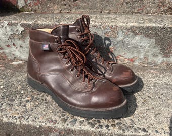 Danner Explorer 45200 Brown Leather Lace up Work Boots Shoes Men's