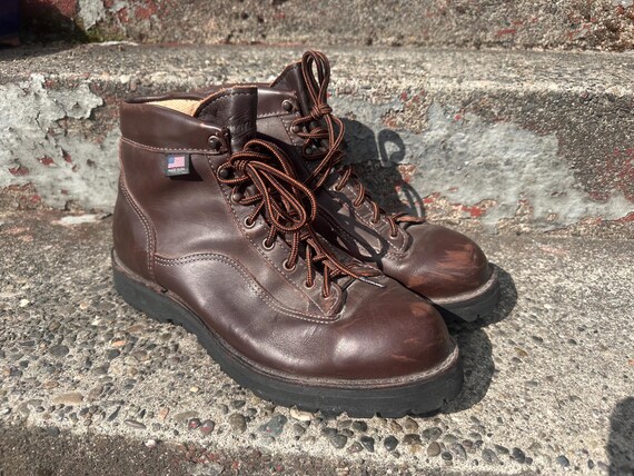 Danner Explorer 45200 Brown Leather Lace up Work Boots Shoes Men's