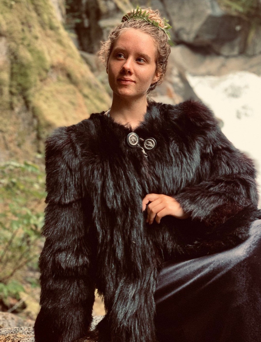 Vintage 1920's Real Black Fur Coat Women's Size Medium - Etsy Vintage 1920's Real Black Fur Coat Women's Size Medium - Etsy