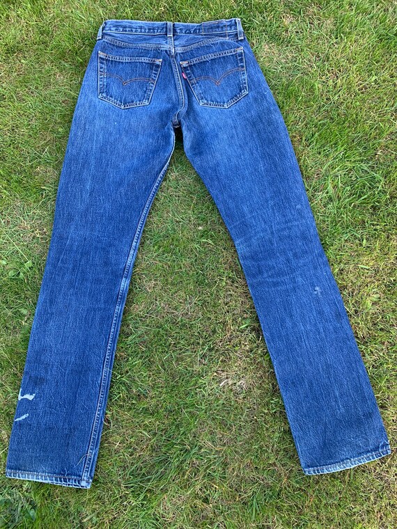 Vintage Levi's W32 x L40 Original Riveted 501 Med… - image 5