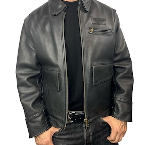 Vintage Triumph Biker Jacket | Triple Connection Racing | Cordura