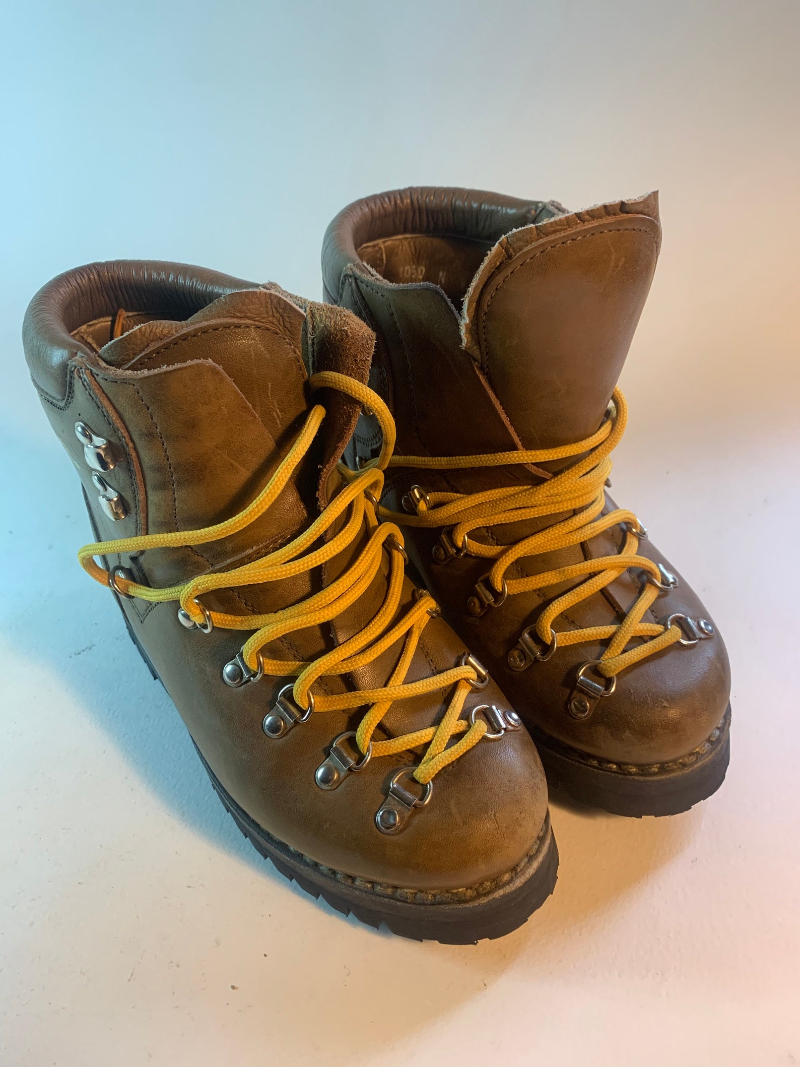 Vintage Gaerne Italian Hiking Boots Womens 6.5 Mens 5 Etsy