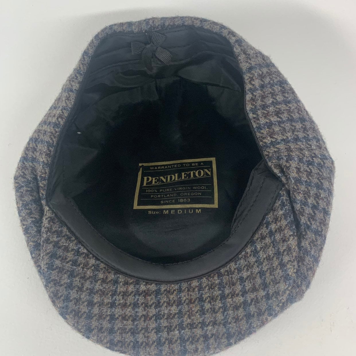 Vintage 1950’s Pendleton Houndstooth Wool Tweed Hat Pendleton Houndstooth Hats for Women | Mercari main image 3