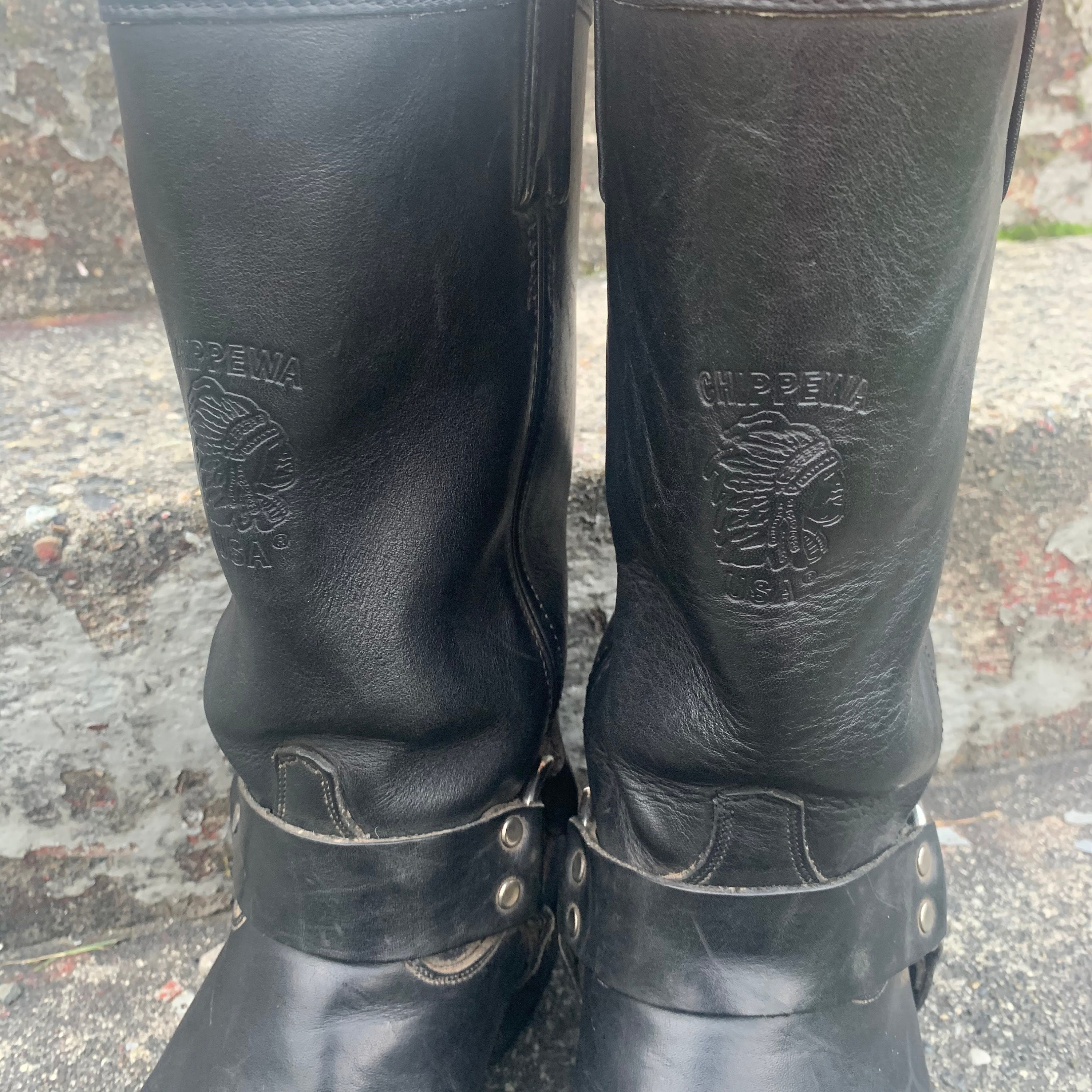 【hippiedippy】biker leather boots Amazon.com: Idopy Men`s Punk Gothic Rivet Motorcycle PU Faux