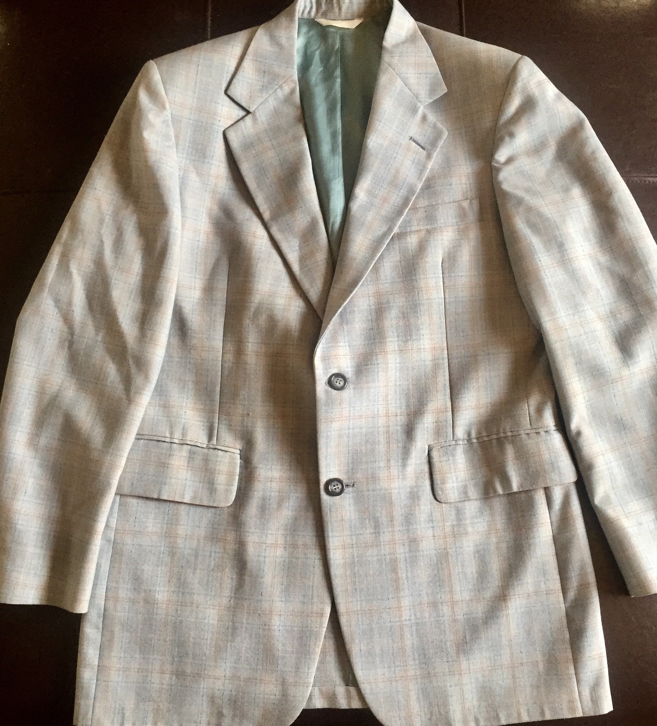 Veste De Sport En Tweed Marron Johnny Carson - Taille 42 - Coupe Classique - Parfait Pour Un Look Décontracté Chic