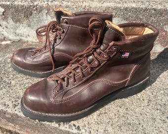 Danner Explorer 45200 Brown Leather Lace up Work Boots Shoes Men's