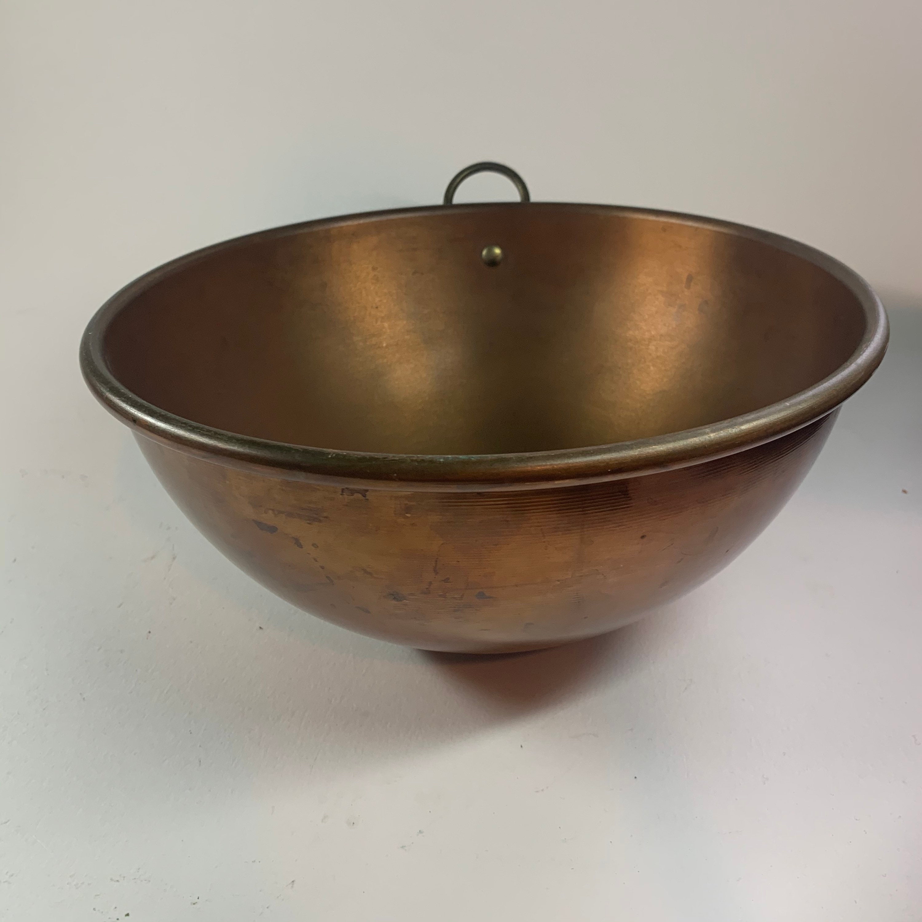 Set of 5 Solid Copper Nesting Bowls
