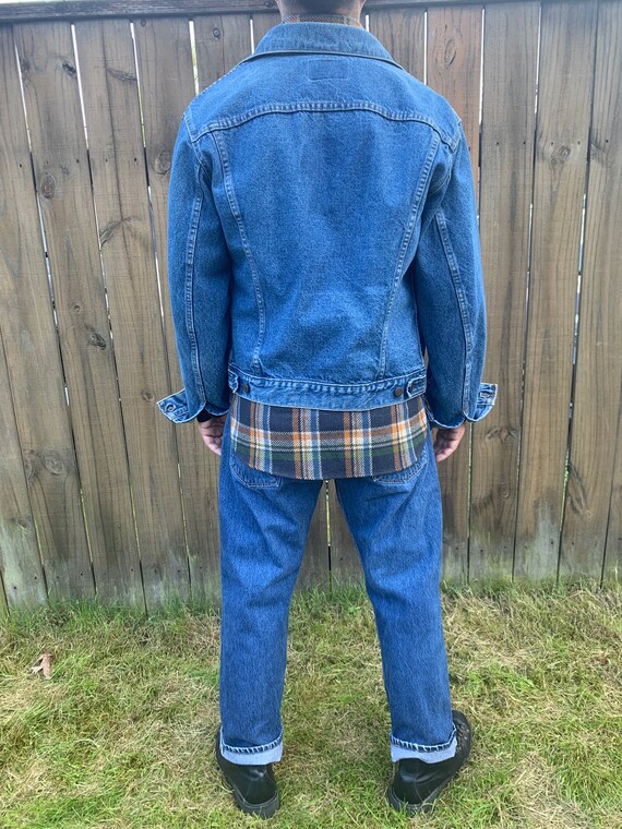 Vintage Levi's W35 x L30 Original Riveted 501 Blu… - image 3