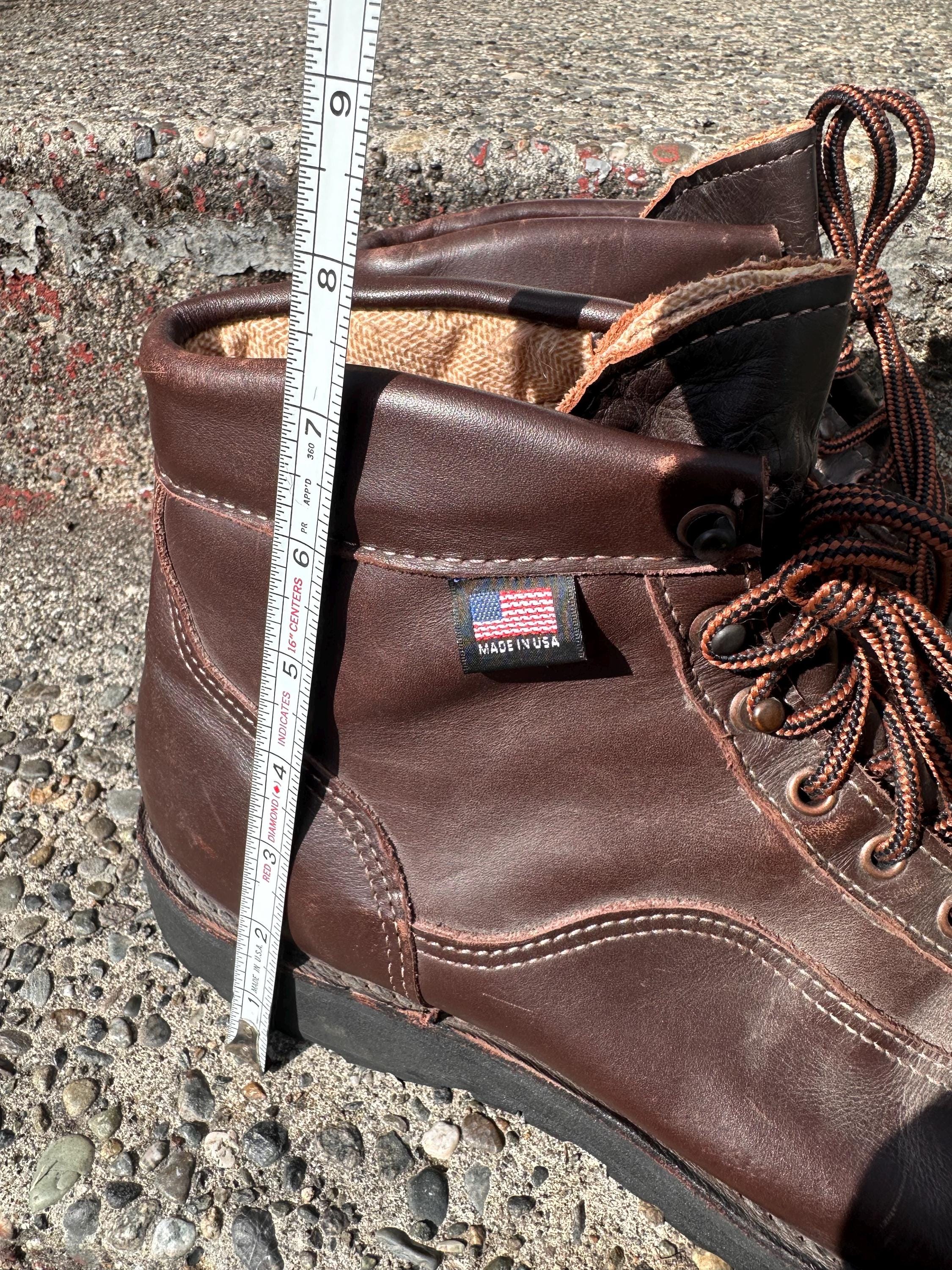Danner Explorer 45200 Brown Leather Lace up Work Boots Shoes Men's