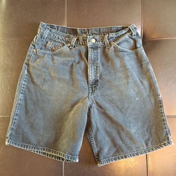 Levi's 550 Black Denim Jean Shorts Women's Size 34 - Etsy Australia