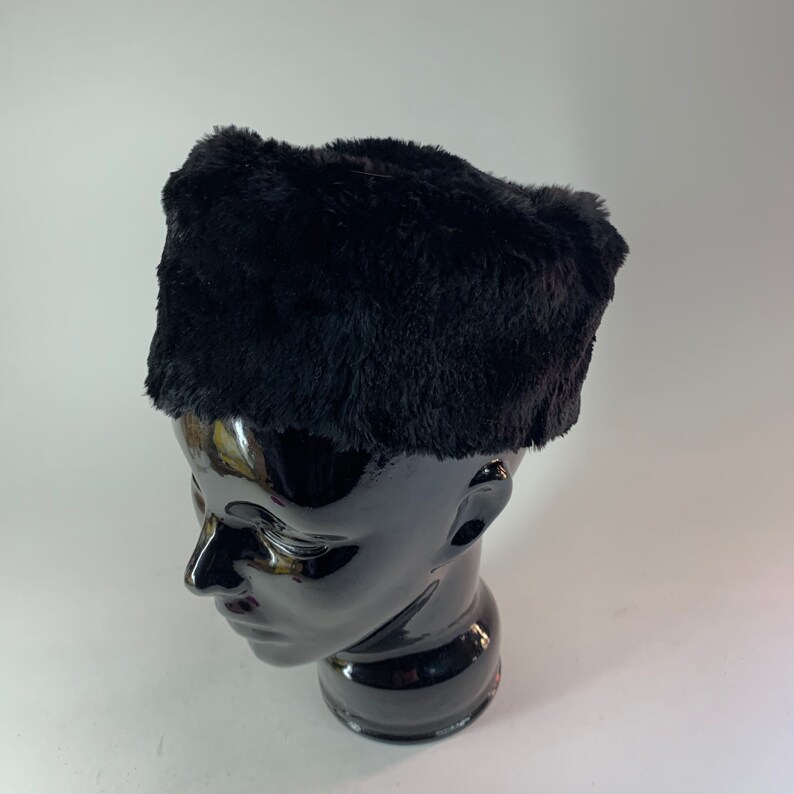 Chapeau Vintage Enfant En Vison - Deborah Exclusive, Doublé, Bande ~6 Pouces - Occasion Ancien