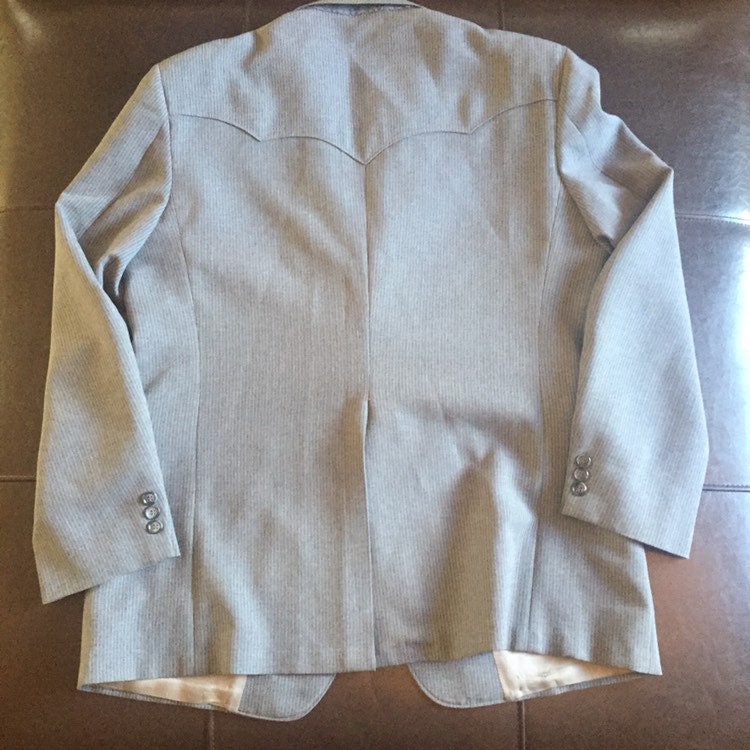 Vintage Warren Sewell Clothes Gray Weatern Blazer Sports