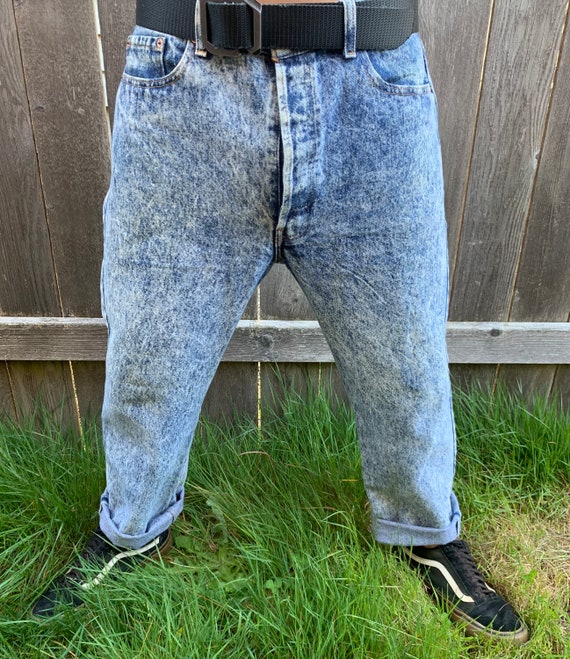Vintage Levi's W36 X L30 501 1980's Stone Wash Blue Original Vintage Levi's W36 X L30 501 1980's Stone Wash Blue Original