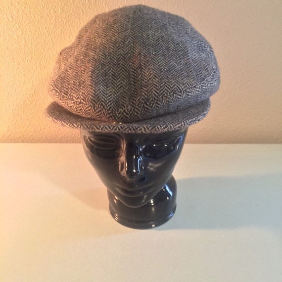 Vintage Tan Gray Donegal Irish Wool Tweed Motorin… - image 6