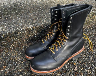 ヴィンテージ RED WING 8200 チェルシーランチャーブーツ ブラック