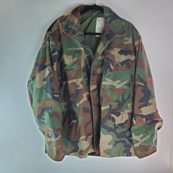 M65 Vintage Camo Army Military Green Work Hunting Jacket Coat - Etsy