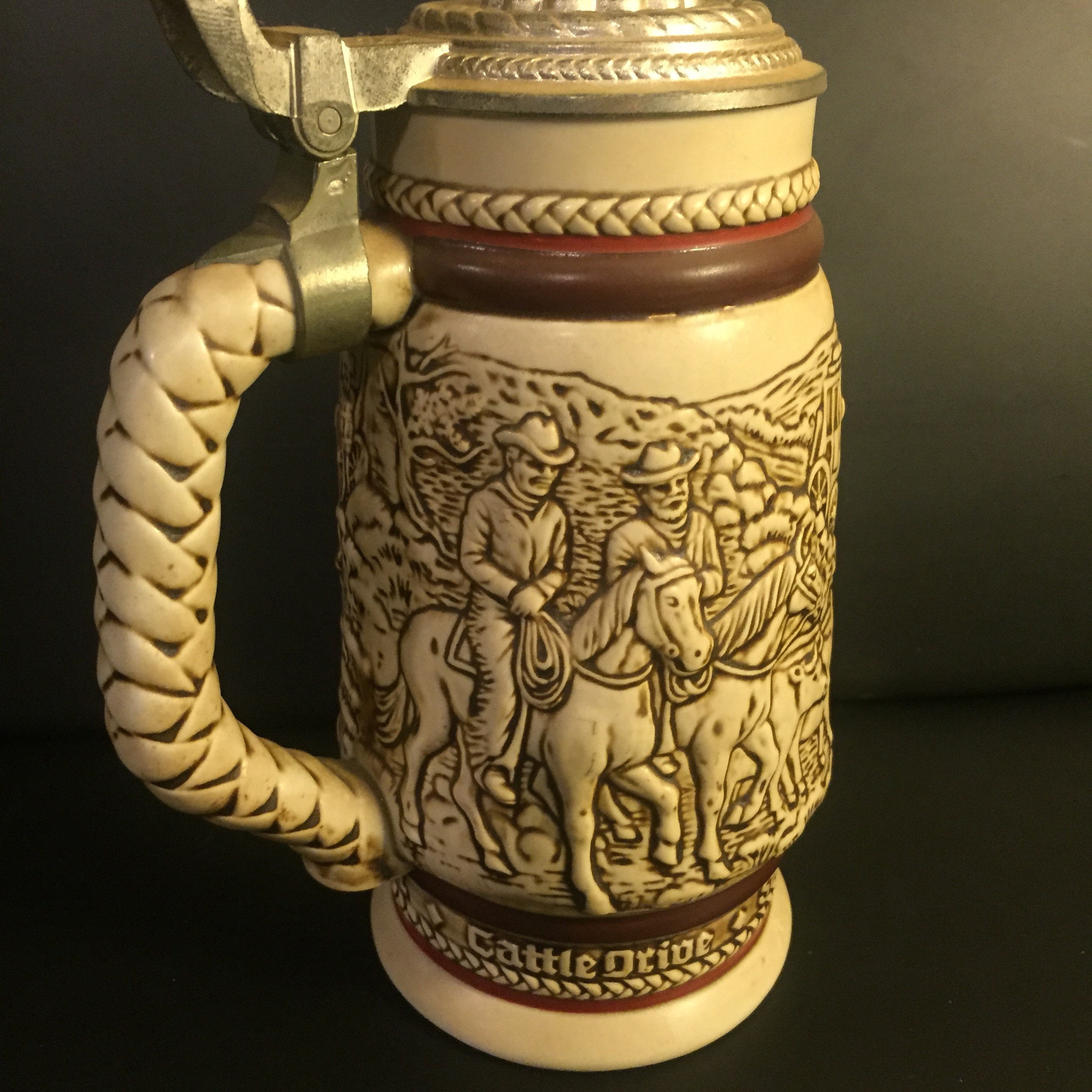 Avon Antique Vintage Ceramic Beer Stein Collectable Handmade Pottery