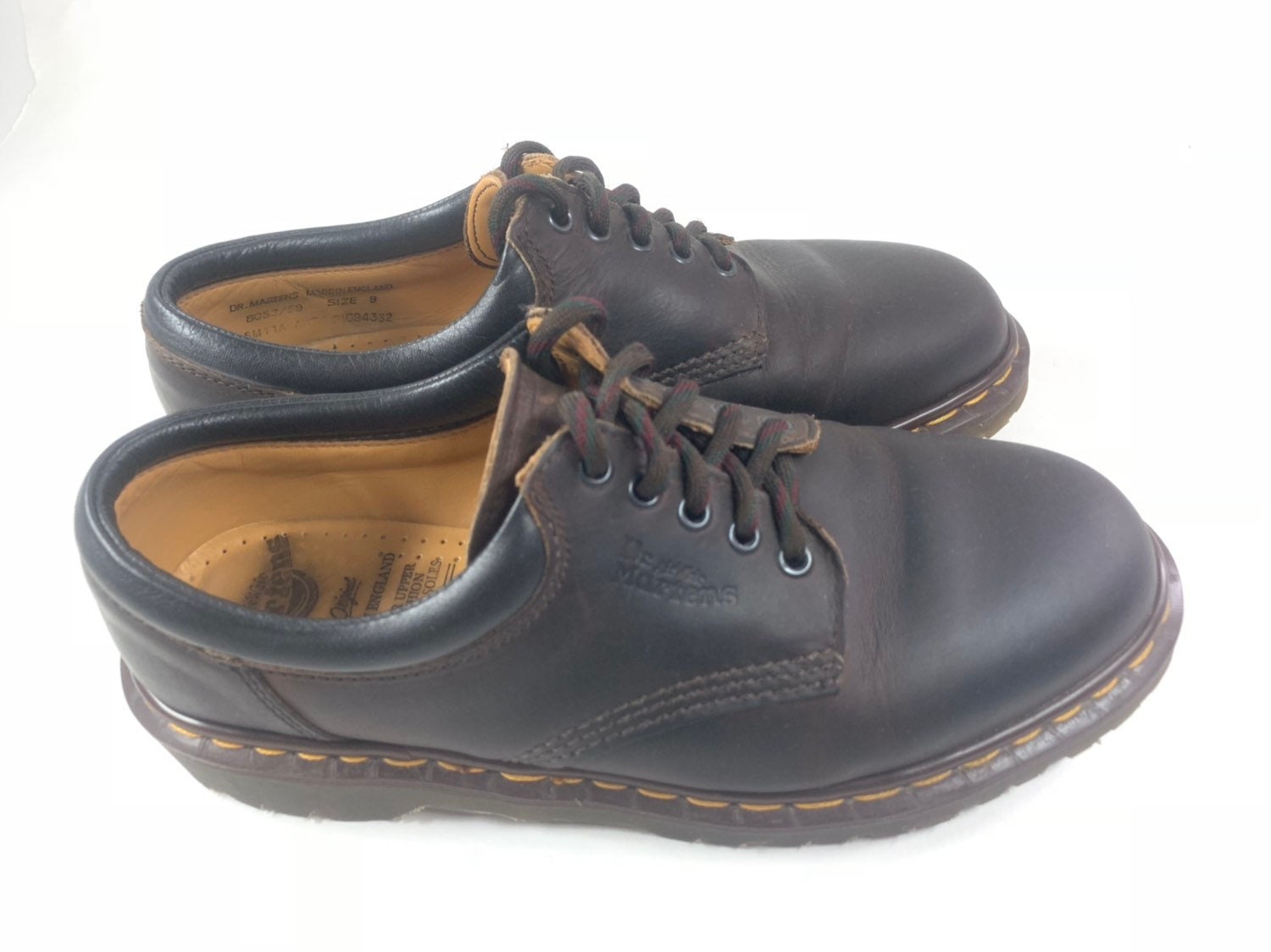 Brown Low Top Dr. Marten's Made in England Men's Size - Etsy