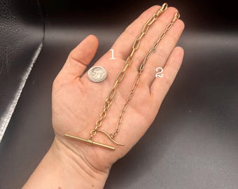 Estate Stackable 14k Gold Mixed Toggle Pieces - 5/22 - LOT FF
