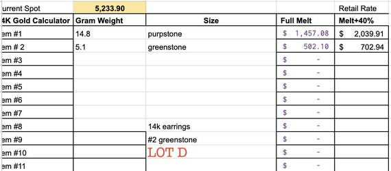 Estate Stackable 14k Gold Mixed Chains Necklaces … - image 10