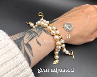 Estate Stackable 14k Gold Mixed Bracelets - 6/2 - LOT D