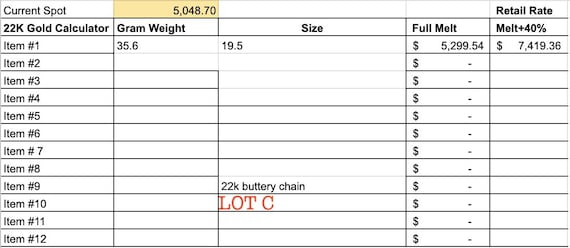 Estate Stackable 22k Gold Mixed Chains Necklaces … - image 12