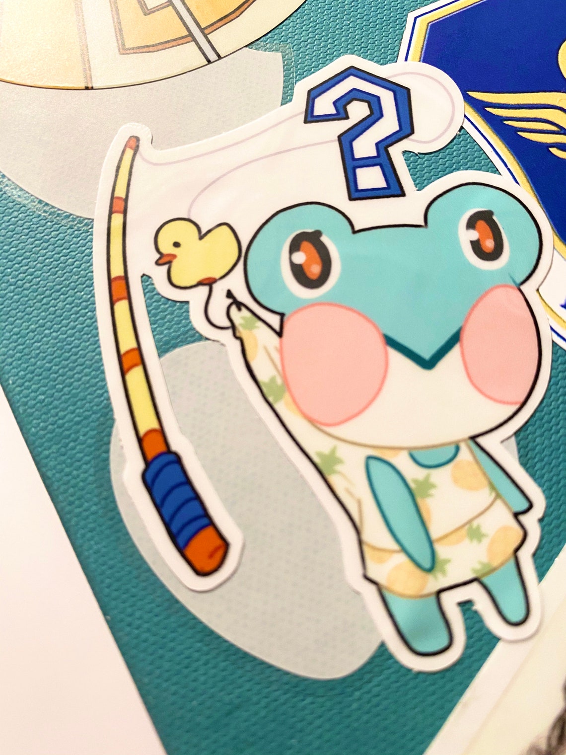 ACNH New Neighbor Lily Frog Sticker Etsy