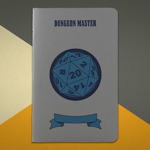 Dungeon Master Notebook - Large Dungeons and Dragons 5e DM Journal