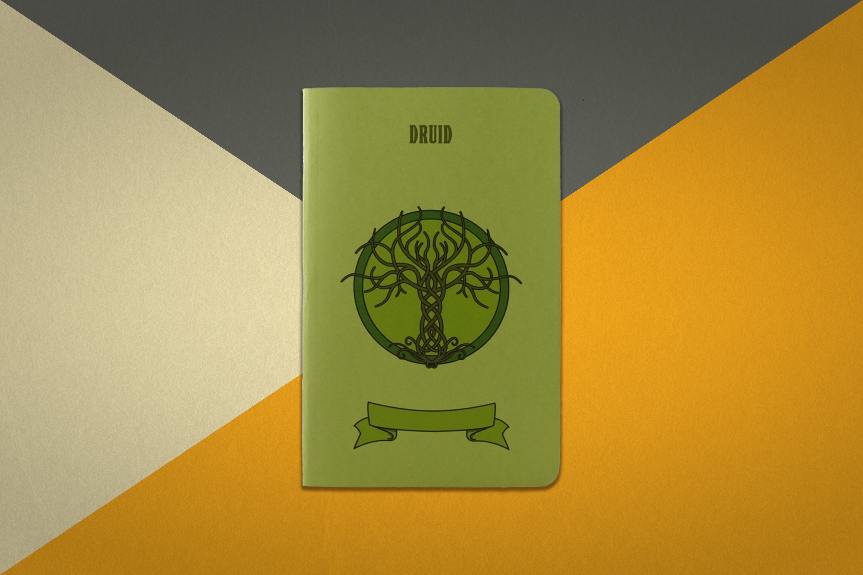 Druid Notebook - Small Dungeons and Dragons 5e Character Journal