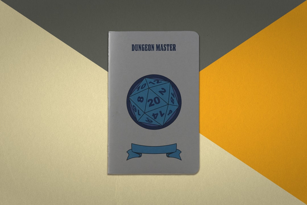 Dungeon Master Notebook - Small Dungeons and Dragons 5e DM Journal - Etsy