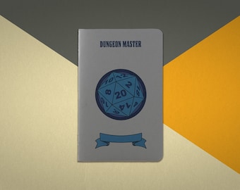 Dungeon Master Notebook - Small Dungeons and Dragons 5e DM Journal