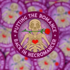 Necromancer Dungeons and Dragons Fantasy Role Playing Sticker