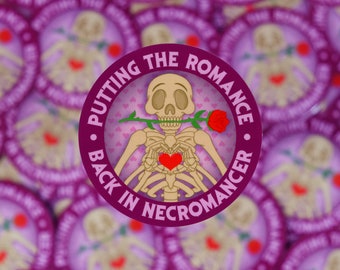 Necromancer Dungeons and Dragons Fantasy Role Playing Sticker